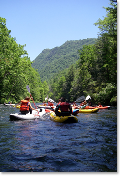 Paddle Sports are a big part of Higher Ground
